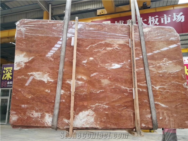 Marble Price Orange Peel Red Marble Slab and Tile