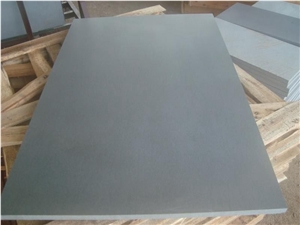 China Black Basalt Tiles, Hainan Black Honed Basalt Tiles