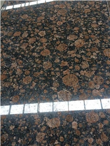 Dark Brown Granite Kitchen Countertop, Baltic Brown Granite Countertop
