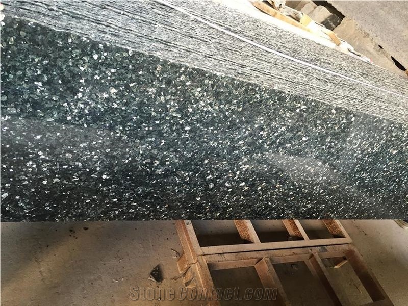 Emerald Pearl Granite Tiles & Slabs, Polished Green Granite Floor Tile