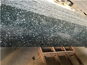 Emerald Pearl Granite Tiles & Slabs, Polished Green Granite Floor Tile