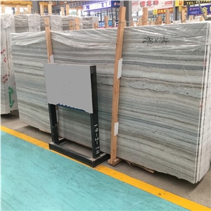 Palissandro Blue Marble Slabs, Crystal Wood Grain Marble Slabs