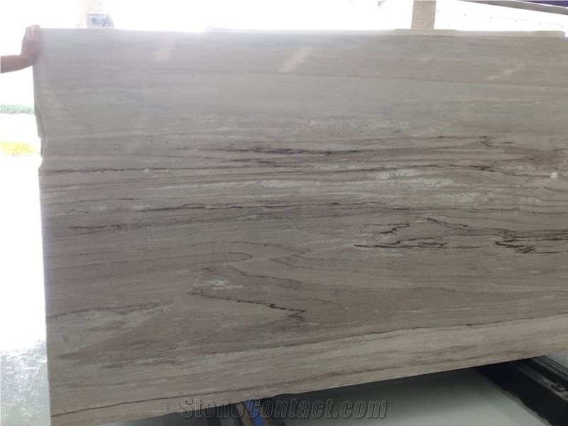 Palissandro Blue Marble Slabs, Crystal Wood Grain Marble Slabs