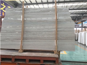 Palissandro Blue Marble Slabs, Crystal Wood Grain Marble Slabs