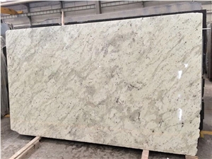 Polished White Granite Slabs/Tiles, Andromeda White Granite Slabs/Tile