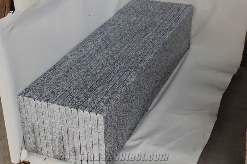 Rosa Beta Grey Granite Stairs/Steps, G623 Light Grey Granite Stairs