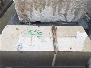 G682 Rusty Yellow/Sunset Golden Sand Granite Big/Small Stone Blocks