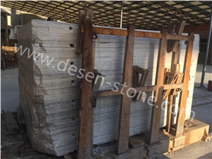 Roman Silver/Travertino Romano Silver Grey Travertine Stone Blocks