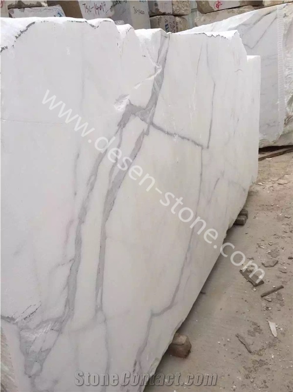 Statuario Bianco/Statuario White/Statuary Venato Marble Stone Blocks