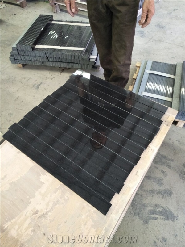 Shanxi Black Granite Stone Paving Stone