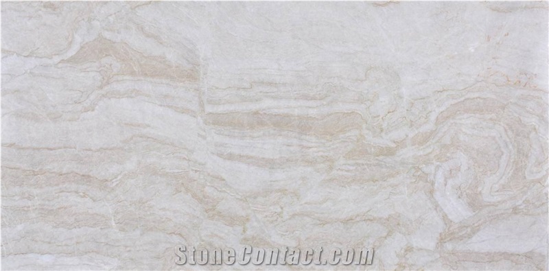 Perla Venata Quartzite Slabs, Brazil White Quartzite