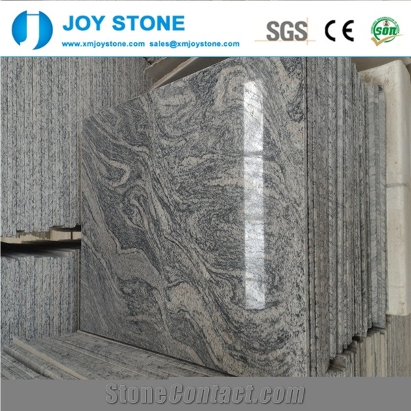 Cheap China Juparana Pink Spray Wave Granite Slabs Tiles Polish Honed