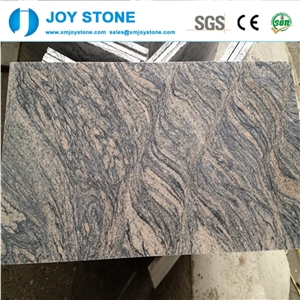 Cheap China Juparana Pink Spray Wave Granite Slabs Tiles Polish Honed