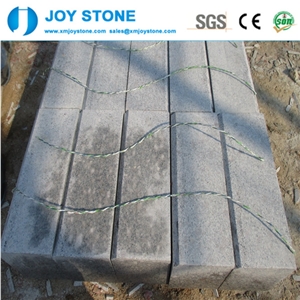 G383 Pearl Flower Chinese Paving Stone Granite Kerbstones