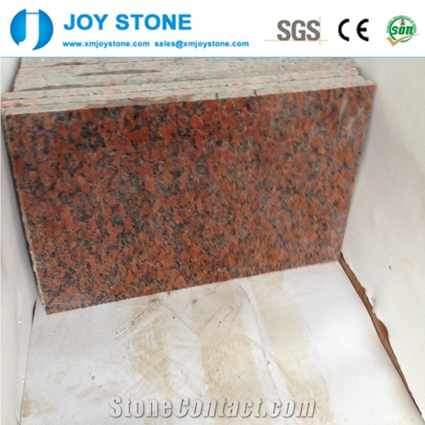 Leaf Red G562 G4562 Chinese Capao Bonito Cenxi Hong Maple Granite Tile