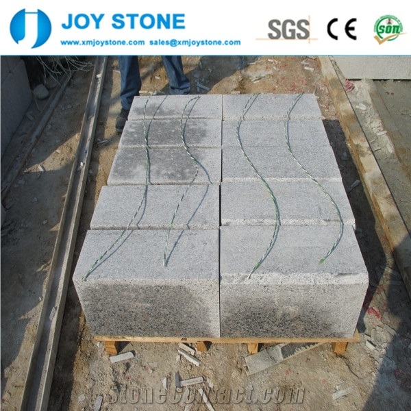 Pearl Flower Interlock Paver Granite Pavement Stone