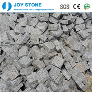 Split Haicang White China Bianco Sardo G623 Grey Granite Cobble Stone Split Haicang White China Bianco Sardo G623 Grey Granite Cobble Stone
