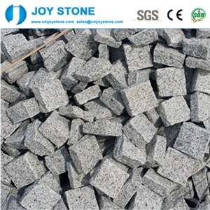 Split Haicang White China Bianco Sardo G623 Grey Granite Cobble Stone