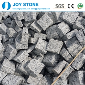Split Haicang White China Bianco Sardo G623 Grey Granite Cobble Stone