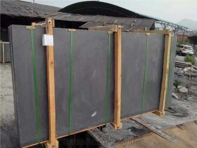 Stone Slate Slabs, Xingzi Black Slate Slabs, Tile, Wall, Flooring