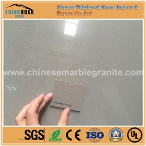 Affordable Alternative Galaxy Single Grey Quartz Slabs