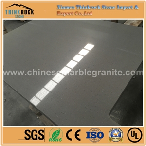 Affordable Alternative Galaxy Single Grey Quartz Slabs