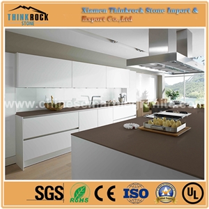 Black Sesame Unsui Cafe Galaxy Grey Quartz Island Tops