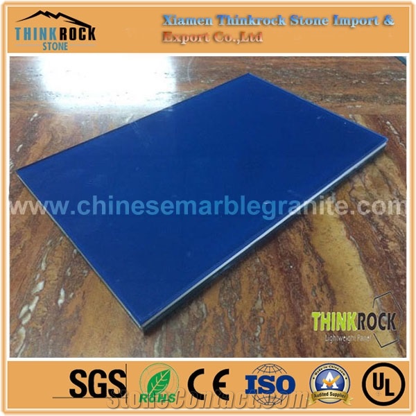 Blue Pvdf Coating Lightweight Aluminum Panel