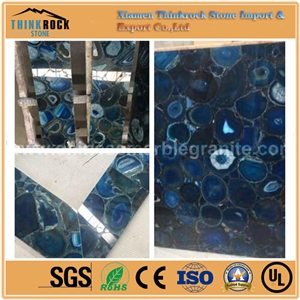 Brown Agate Black Agate Wall Slabs,Semiprecious