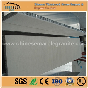 Moca Cream Limestone Wall Tile With Honeycomb Panels