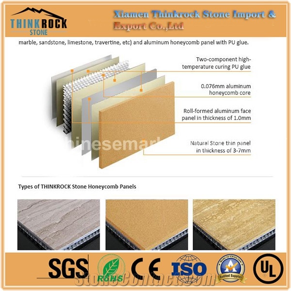 Pvdf Coated Aluminum Honeycomb Sandwich Panel