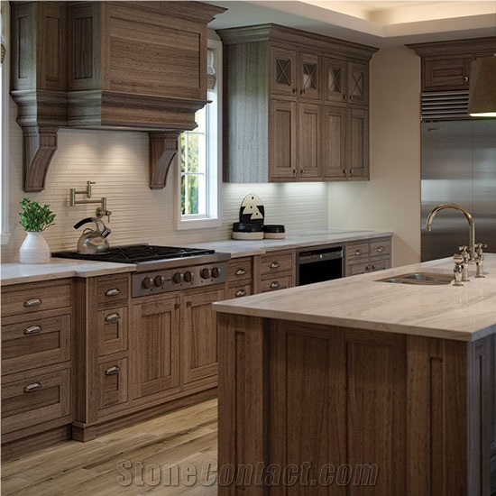 Antigua Quartzite Kitchen Countertops
