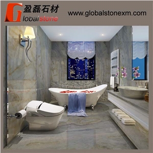 Magic Seaweed Marble for Bath Tops Green Marble Walling&Floor Tiles