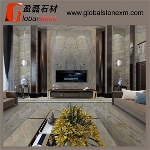 Magic Seaweed Marble for Bath Tops Green Marble Walling&Floor Tiles