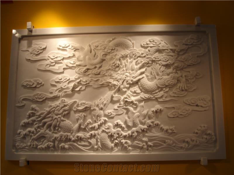 White Marble Sculpture