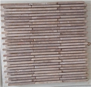 Marble Linear Strips Mosaic