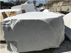 Bianco Carrara C Marble Block, Italy White Marble