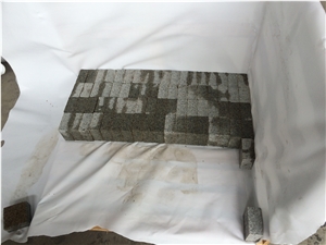 Brown Cubestone,Brown Granite Cobble Stone,Brown Granite Road Paver