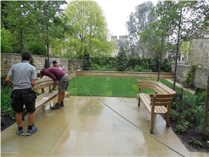 Sawn Yorkstone Special Offers,Gold Crested Riven Buff Paving Stone
