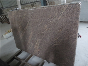 California Brown Kitchen Desk Top,Giallo California Granite Island Top
