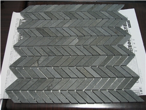 China Black Grey Granite Mosaic, Wall Mosaic