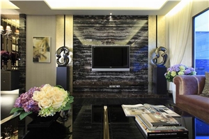 China Silver Dragon Marble Island Tops,Port Black Marble Slabs & Tiles