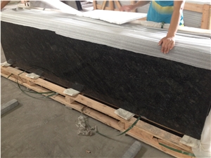 Chinese Butterfly Blue Granite Countertop,Verde Blue Granite Bar Tops