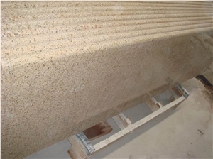 G682 Countertop, Beige Granite Worktops China Yellow Granite Bar Tops