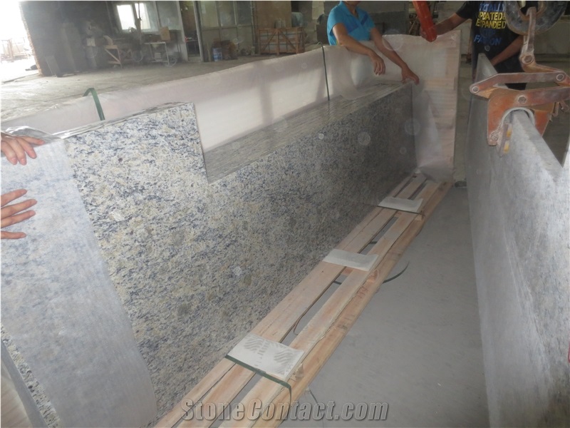 Giallo Santa Cecilia Dark Countertop,Brazil Dark Santa Cecilia Worktop