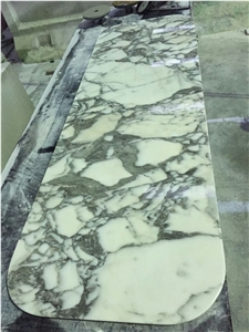 Iarabescato Carrara Marble Island Tops, Arabescato Faniello Worktops