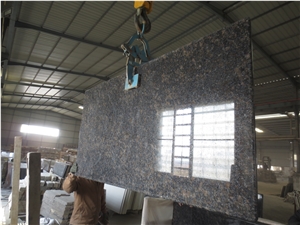 Indian Saphire Brown Granite Island Tops,India Brown Granite Tops