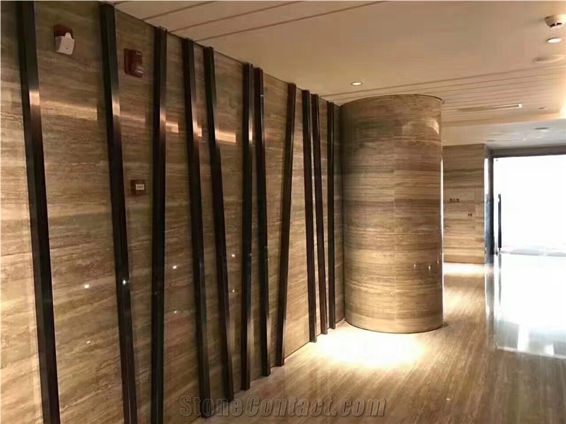 Italian Travertino Silver Slabs & Tiles,Silver Travertine Covering