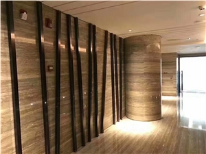 Italian Travertino Silver Slabs & Tiles,Silver Travertine Covering