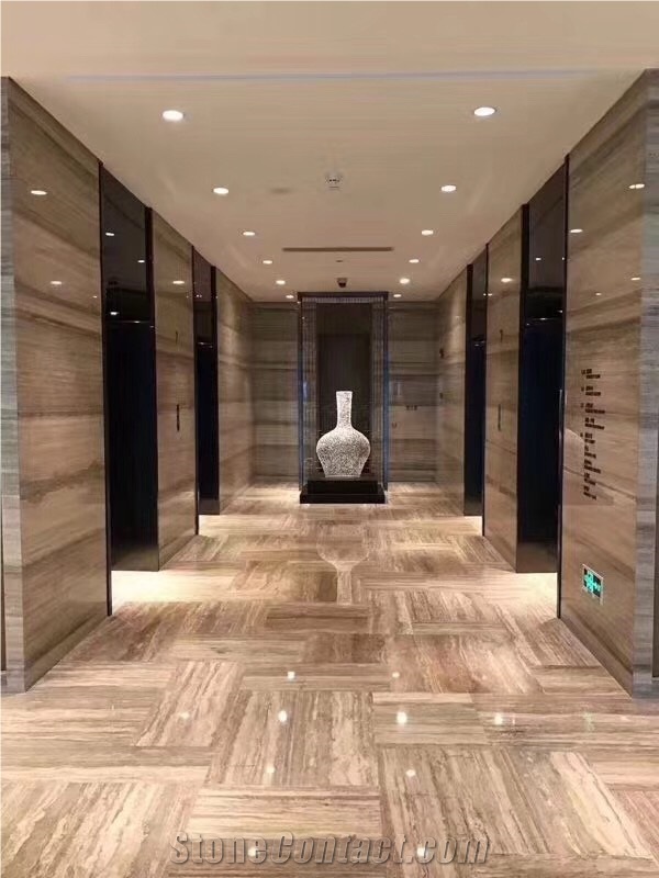 Italian Travertino Silver Slabs & Tiles,Silver Travertine Covering